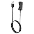 Pikkukuva 5 / 5: Musta magneettinen kellon latauskaapeli, kätevä ja tehokas latausjohto, USB-kaapeli, luotettava yhteys, sopiva