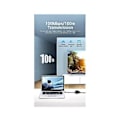 Miniatyrbilde 3 av 5: Cat7 Rj45 Splitter 1 Til 2 Splitter Tee-kontakt Egnet For Datamaskin Tv S