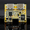 Miniatyrbillede 1 af 5: Type-c Digital O Adapter Modul Alc5686led Lytter Til Sange Og Oplader 2 I 1 Digital O De Board
