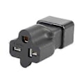 Miniatyrbillede 5 af 5: IEC320 C20 Han til Nema 6-15/20R Hun Adapter Kedelstik 3-ben Konnektorer