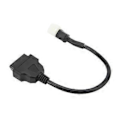 Miniatyrbilde 5 av 5: 6-pinners diagnostisk kontaktkabel OBD diagnostisk adapter erstatning for Delphi motorsykkel
