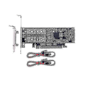 Pikkukuva 1 / 5: M.2 Nvme Ssd Ngff - Pcie 3.0 X16 -sovitin M-avain B-avain Msata Pci -laajennus Sata 3 in 1 -muunnin Ris