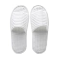 Miniatyrbillede 1 af 5: Spa Slippers, 5 Par Åben Tå Engangs Slippers Passer Størrelse Til Mænd Og Kvinder Til Hotel Hjem Os