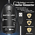 Miniatyrbillede 4 af 5: Guitar til USB Interface Link Kabel Adapter /PC Optagelse CD Studio Laptop