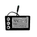 Miniatyrbillede 1 af 5: LCD-S866 Elektrisk Cykel LCD Display Meter 24V 36V 48V E-cykel Kontrolpanel Med Vandtæt Stik Ebik