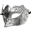 Miniatyrbilde 3 av 5: 1 Pakke Gutter Maskerade Masker Karneval Party Bind for Øynene Nye Karneval Kostymer Sexy Partydekorasjoner Sølv