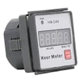 Miniatyrbild 3 av 5: Timräknare Digital Display Timer ABS Mätare 0‑999.99 Timmar Tidtagningsverktyg AC 220‑240V