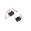Miniatyrbilde 2 av 5: 50 stk. PC817 PC817C PC817/C PC817 LTV817 K1010B Optokobler for Sharp