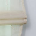 Miniatyrbilde 3 av 5: Romersk rullegardin Loop Gardiner Kjøkken Romerske Nyanser Sheer Blind Loop Gardiner Moderne Voile Sand LxH 140x155cm 1 stk