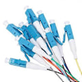Miniatyrbilde 3 av 4: 12-tråds fiberoptisk pigtail LC/UPC Single Mode Lavt innsettingstap 1,5m