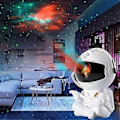 Miniatyrbillede 3 af 5: Astronaut Projektor LED Natlampe Stjerne Projektor Lampe Dekoration Soveværelse Værelse Dekorativ til Børn Gaver A
