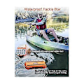 Miniatyrbilde 4 av 5: Fiskeslukboks Organizer Terminal Tackle Oppbevaringsboks Tackle Box Liten Kajakk Tackle Box Med Divi