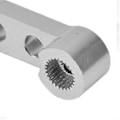 Miniatyrbilde 4 av 4: 2 STK Enkeltsidig Servoarm 25 Tenners Aluminiumslegering Styrearmer Tilkoblingstilbehør