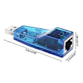 Miniatyrbillede 5 af 5: Ethernet 10/100Mbps Netværkskort Adapter USB Til LAN RJ45 Netværksadapter