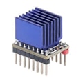 Miniatyrbild 2 av 4: 5 Set Stepper Motor Driver Ultra Tyst Stepstick 2.5A Uart Nema17 Stegmotordrivmodul för TMC2208
