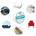 Miniatyrbild 3 av 5: Kattor Transparent Repskydd Anti-scratch Tejp Möbler Soffa Soffa Skydd 6.35cm  10m