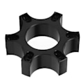 Miniatyrbillede 4 af 5: 70 mm Ratadapterplade i aluminiumslegering, rat-tilbehør til Thrustmaster T300RS til 599 P310 R383