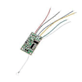 Miniatyrbilde 2 av 5: 8 Knapper 4CH Fjernkontroll med Mottakerkort 27Mhz Antenne for DIY SN-RM9