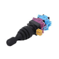 Miniatyrbilde 4 av 5: HKL-FW24 4NO 4-posisjons momentan type monospak joystick tilbakestillingsknapp bryter