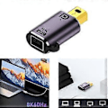 Miniatyrbilde 2 av 5: DP1.4 MiniDP til DP Video Forlengelseskonverter Mini Displayport Mann-Hunn Adapter