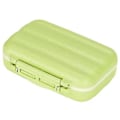 Miniatyrbillede 3 af 5: Bærbar 8 Rum Pilleholder Organizer Tabletboks Medicindispenser (Grøn)