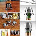 Miniatyrbillede 3 af 3: Champagne Prop Champagneflaske Prop Rustfri Stål Prop Til Champagne Vakuumforseglet Til Vinflaske Prop Prosecco, Mousserende Vin Prop