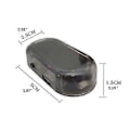 Miniatyrbillede 3 af 5: Solar Blinkende LED Alarm Lys Sensor Trådløs Solcellelampe Alarm til Bil
