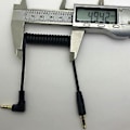 Miniatyrbillede 4 af 5: 3,5 mm O-kabel - Dobbelt 3,5 mm Trrs til kabel til mikrofoner