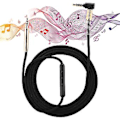 Miniatyrbilde 4 av 5: 3,5 mm lydkabel Hi-Fi Stereo TPE-ledning Lav Latens Tapsfri Lydoverføring (Med Mikrofon)