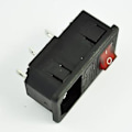Miniatyrbillede 5 af 5: (r) Indgangsstik med sikring S 10a 250v 3 ben Iec320 C14