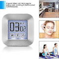 Miniatyrbillede 2 af 5: Touchscreen Digital Køkken Timer Magnetisk Stopur LCD Display Elektronisk Timer Æg Timer Med Stativ, Høj Alarmur, Koge Timer