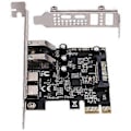 Pikkukuva 3 / 5: PCI-laajennuskortti 4 porttia (Type-C+A) USB 3.2 -laajennuskortti 5 Gbps nopea keskitin, ei vaadi ohjainta pöytätietokoneelle