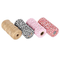 Miniatyrbilde 2 av 4: 4 stk. innpakningssnor tau tvunnet bomull Baker Twine Cord DIY håndlagde forsyninger