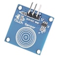 Miniatyrbild 3 av 5: 5 st TTP223B Digital Sensormodul Kapacitiv Typ Touch Switch Modul
