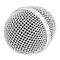 Miniatyrbild 3 av 5: Mikrofon Gitter Ersättning Mesh Mikrofon Gitter Huvud för SM58S SM58LC BETA58 BETA58A SA M30 SV100 UT2 PGX24 SLX4 Vit