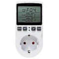 Miniatyrbild 1 av 2: Multifunktionell Termostat Temperaturkontroller Uttag med Timer Switch 16a Värme Kylning