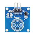 Miniatyrbild 1 av 5: 5 st TTP223B Digital Sensormodul Kapacitiv Typ Touch Switch Modul