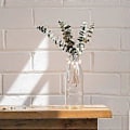 Miniatyrbillede 2 af 5: 12 stk. Naturlige Træperler Servietringe med Kvaster Servietholdere til Jul Bondegård Bryllup Hjemmebord Dekoration