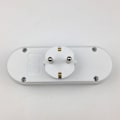 Miniatyrbillede 3 af 5: 3-vejs stikkontakt adapter, 3-vejs multistik væg- eller bordstik 16A/250V