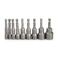Miniatyrbilde 1 av 4: Høykvalitets sekskant magnetisk muttertrekker sett adapter drill bit hjemmereparasjonsverktøy DIY