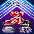 Miniatyrbilde 4 av 5: 5 stk. Legering Responsiv Yoyo Baller Fargerik Responsiv Ball Metall Nybegynner Snortriks Ball For Begi