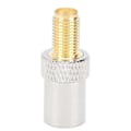 Miniatyrbilde 2 av 4: RF Koaksialadapter, 5 stk. TV Hunn til SMA Adapter TV Hunn til SMA Hunn Kobling Topp Ytelse