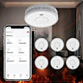 Miniatyrbild 4 av 5: 10-års Batteri WiFi Smart Brandvarnare med Tuya & SmartLife Rökdetektor för Hemmet Uppfyller EN14604