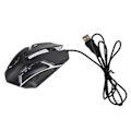 Miniatyrbillede 1 af 4: Gaming Mus, MS11 1600DPI Kablet Baggrundsbelyst Gamer Mus Forbedret Holdbarhed