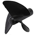 Miniatyrbild 4 av 5: RC Båt Reservdelar Propeller Set för 2011-5 Fiske Verktyg Betesbåt Fish Finder Skeppsdel Positiv & Omvänd Propeller, 2 st