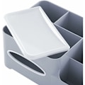 Miniatyrbillede 2 af 5: Moderne pumpepapirdispenser til papirserviet fjernbetjening til multifunktions penneæske egnet til hjem og skrivebord, papirhåndklæder og penne osv.