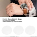 Miniatyrbild 2 av 4: 3 st 37,5 mm 38,5 mm Dubbelvälvda Urglas Linser Glas Ersättningsdelar för Urmakare Reparation