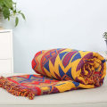 Pikkukuva 4 / 5: Sofa Peitto Sohva Viltti Sängyn Peitto Sängynpeitto Tuolin Peitto Matkavuode Peitto Koristeellinen Peitto Sohvan Peitteet Pompom Kuvio 130cm180cm HIAS