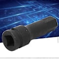 Miniatyrbilde 3 av 4: 1/2 tomme sekskantbit-pipefortykket lufttrykk muttertrekker adapter BitH17