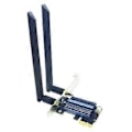 Miniatyrbillede 1 af 5: AX210 Pro BT5.3 Trådløst Netværkskort Tri-Band 2.4G+5G+6G Trådløs Adapterkort 5374M 802.11AX PCIE Køleplade WIFI Kort